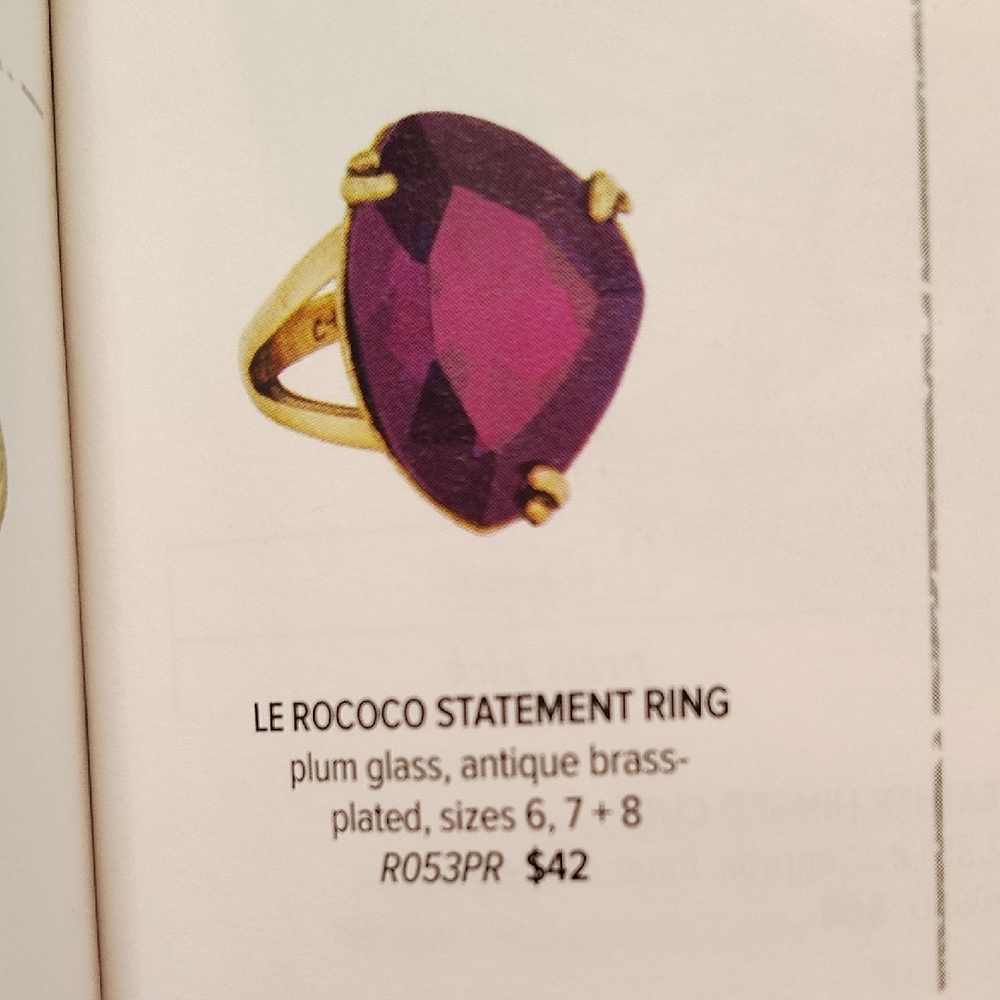 Chloe + Isabel Le Rococo Statement Ring - image 3